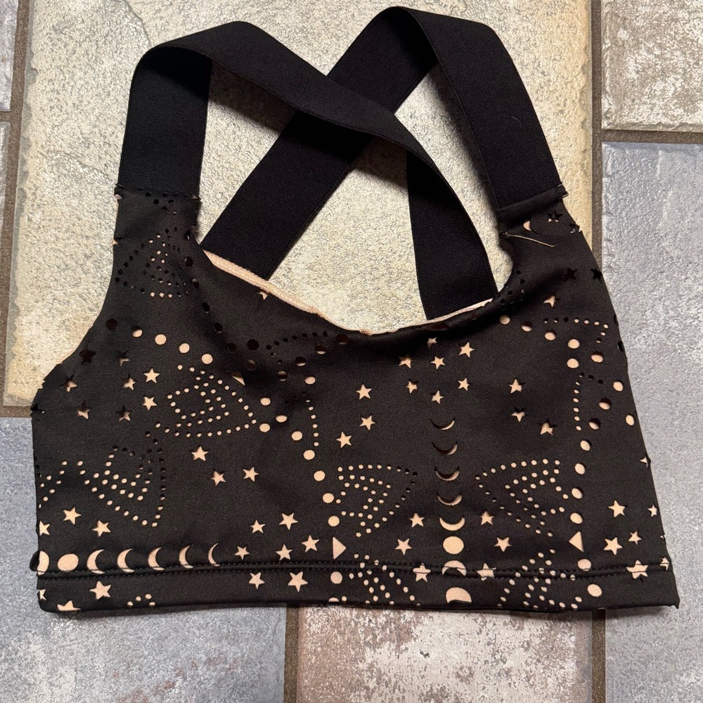 Onzie Stars and Moon Sports Bra Yoga Top